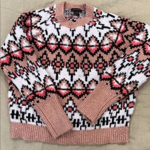 Ann Taylor Multicolor Knit Sweater